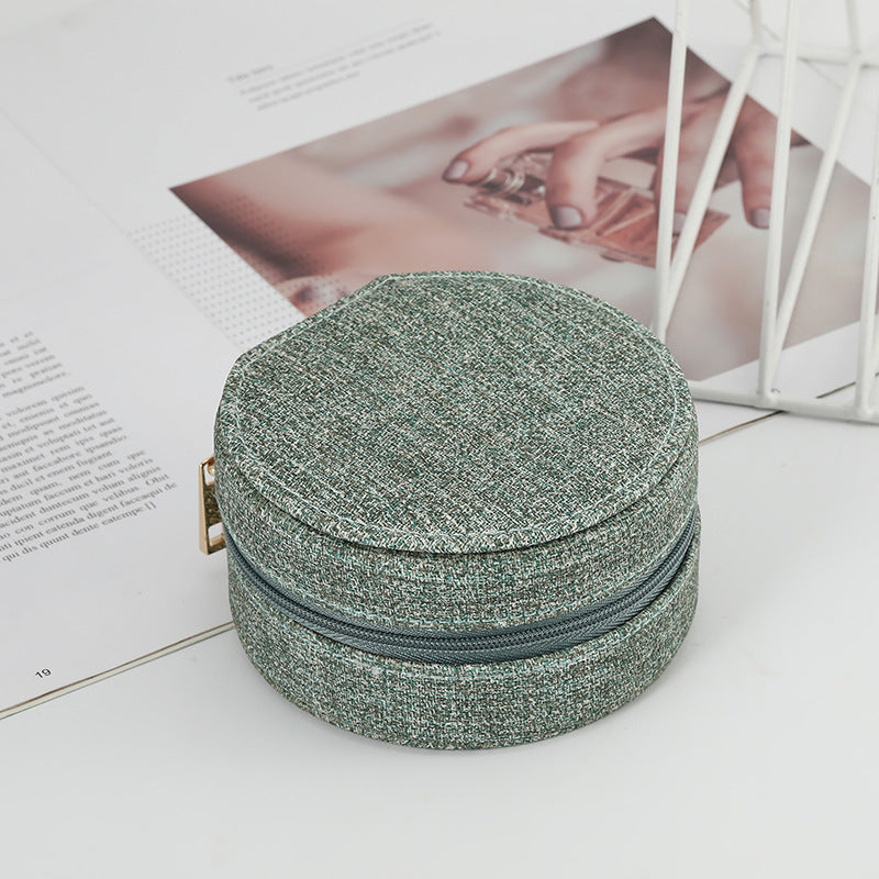 Stylish Round Jewellery Box