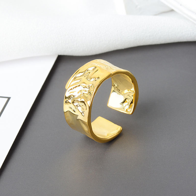 Chunky Minimaliste Adjustable Ring