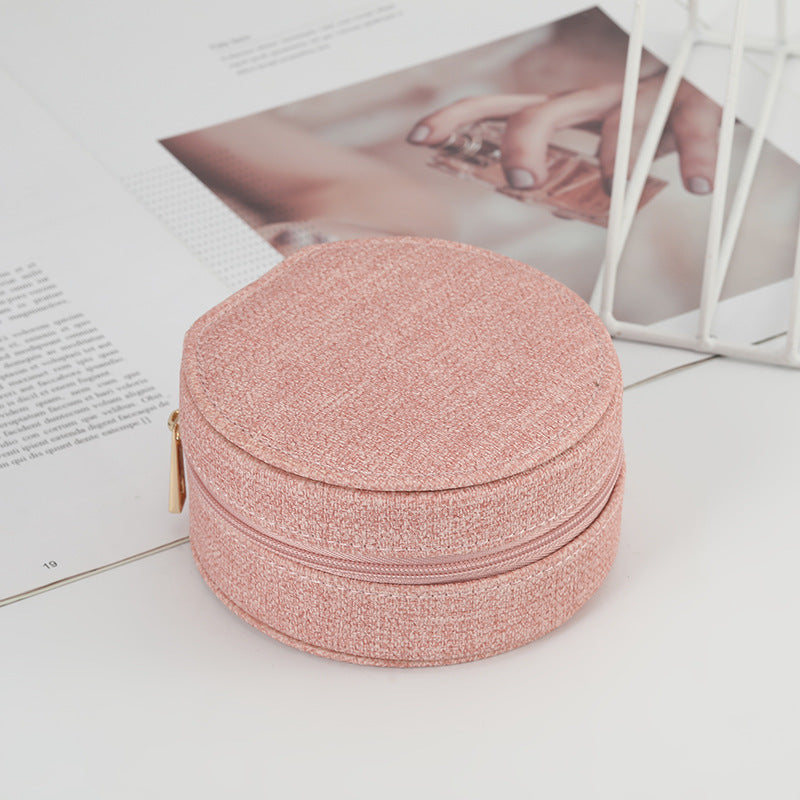 Stylish Round Jewellery Box