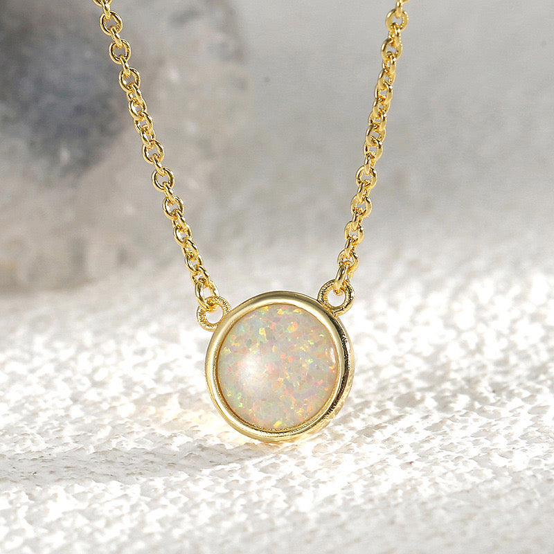 Luna Opal Necklace