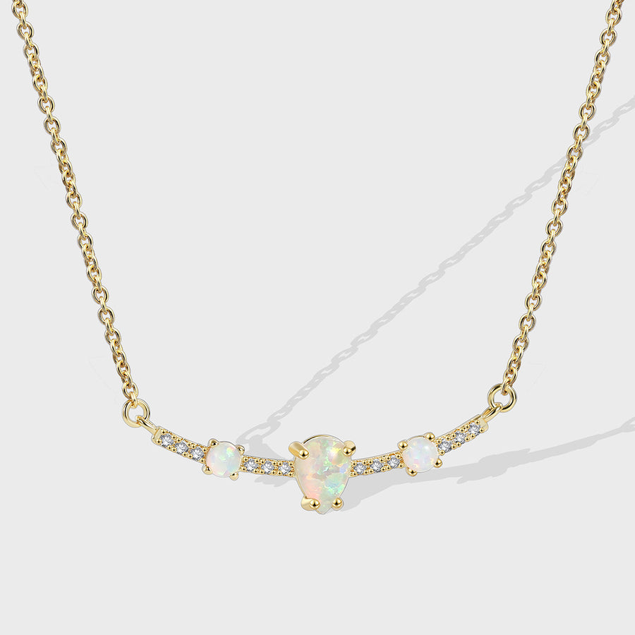 Aurora Opal Necklace