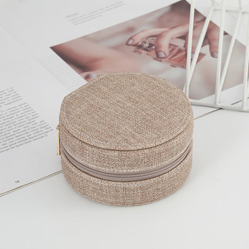 Stylish Round Jewellery Box