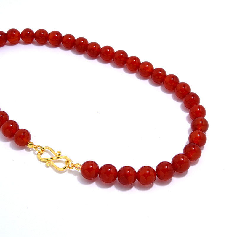 Carnelian Necklace & Bracelet