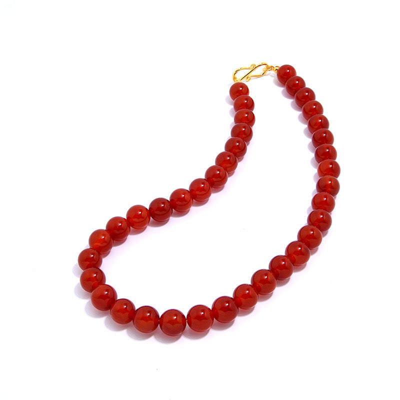 Carnelian Necklace & Bracelet