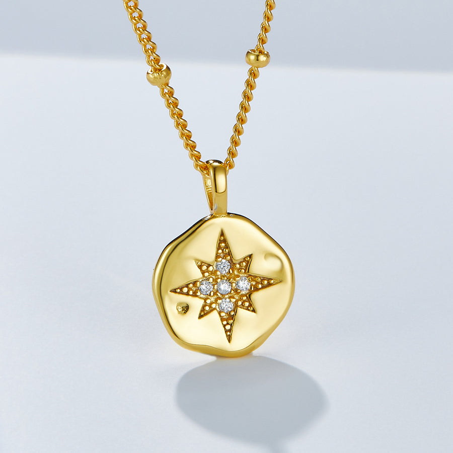 Polar Star Pendant Necklace