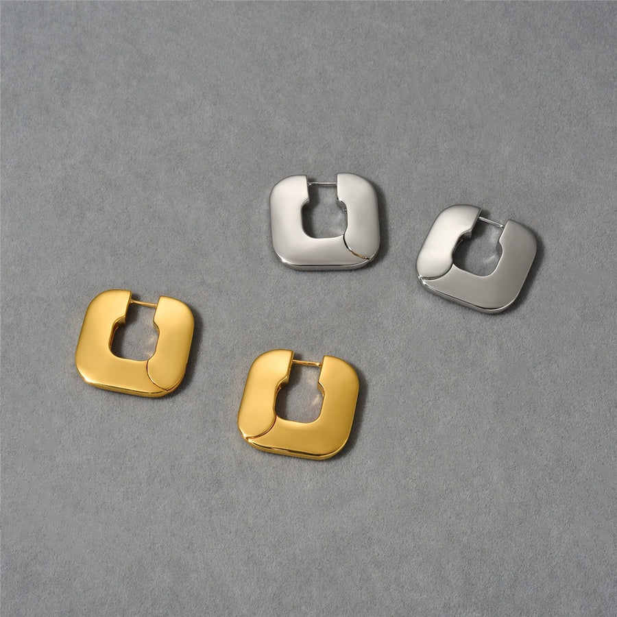 Minimalist Square Earrings