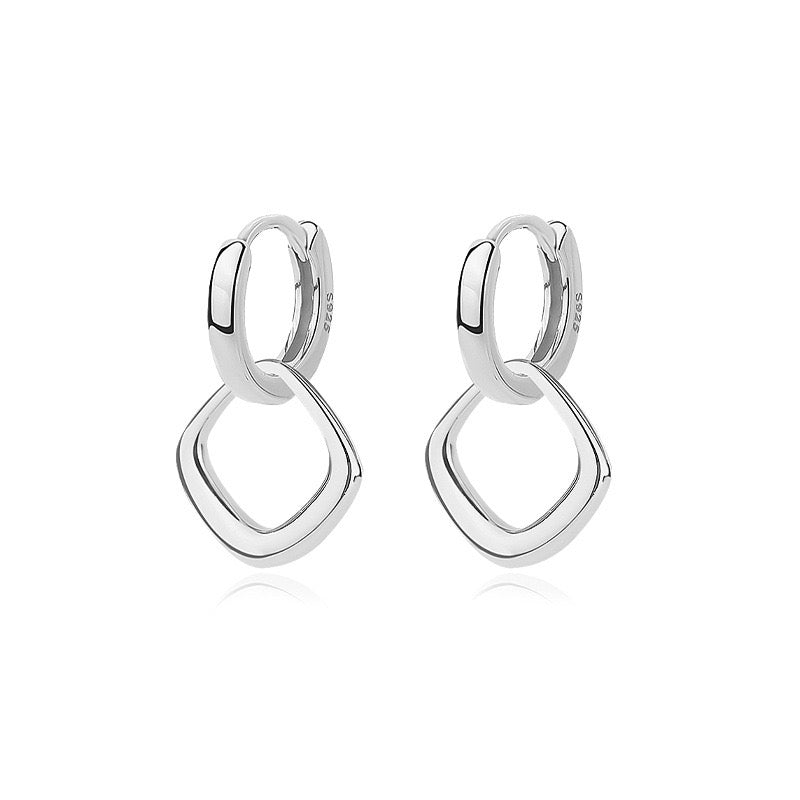 Geometry Hoop Earrings