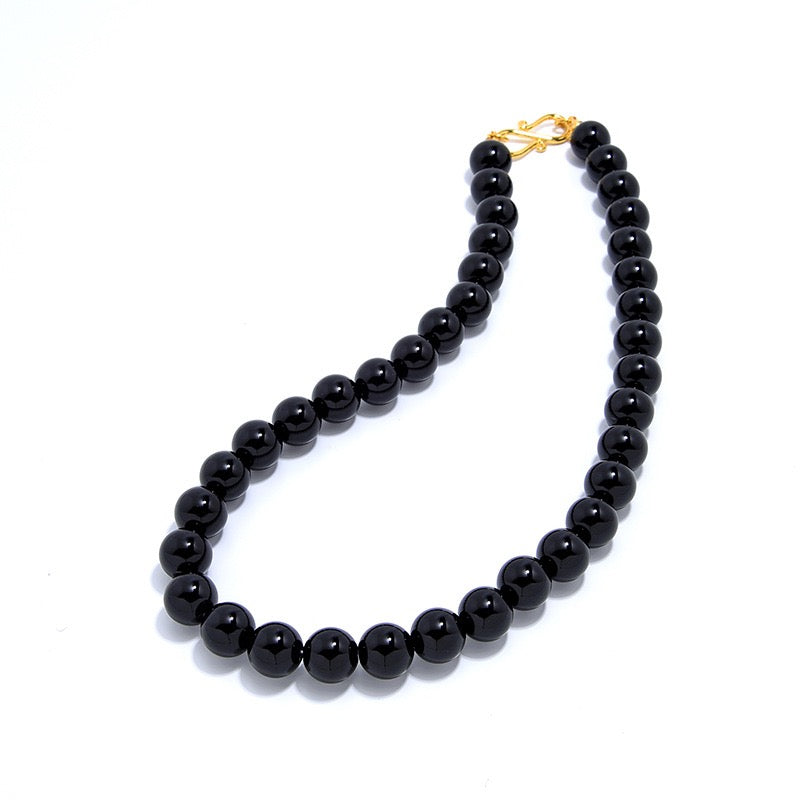 Black Onyx Necklace & Bracelet