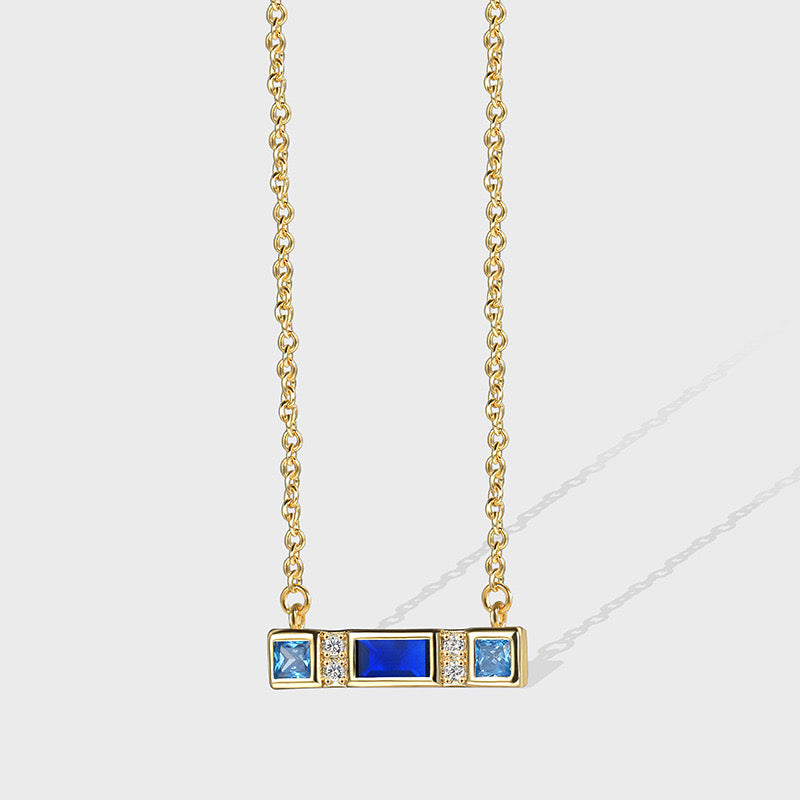 Sapphire Blue Necklace