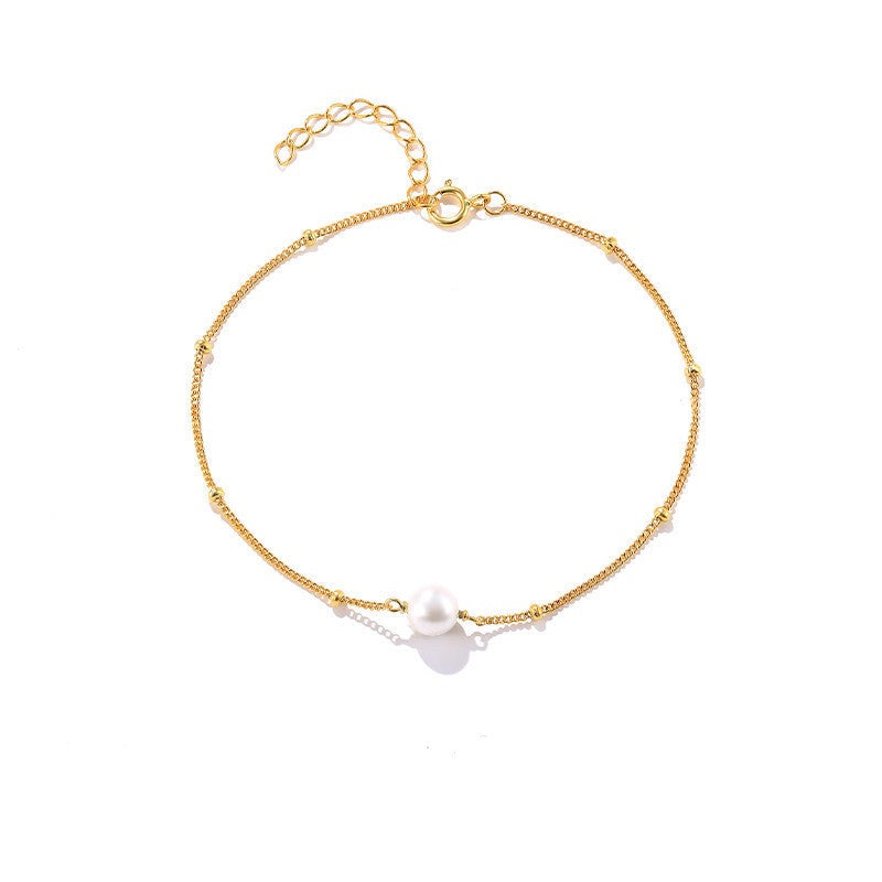 A Single Pearl Bracelet