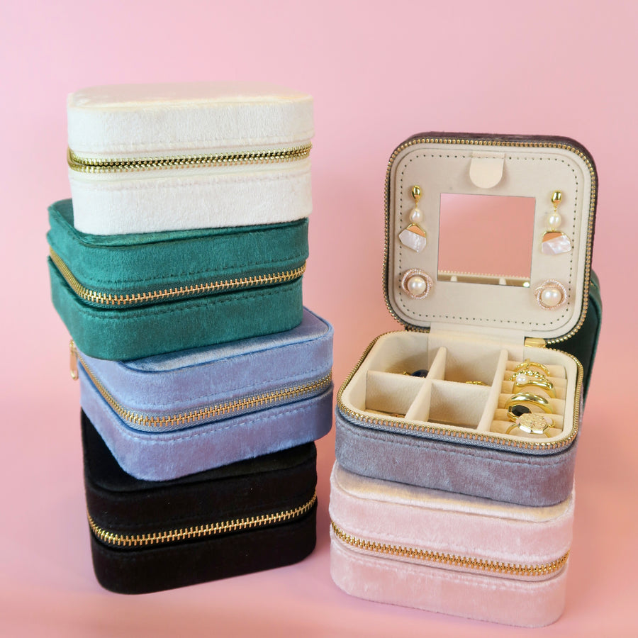 Ainico Velvet Small Jewellery Box