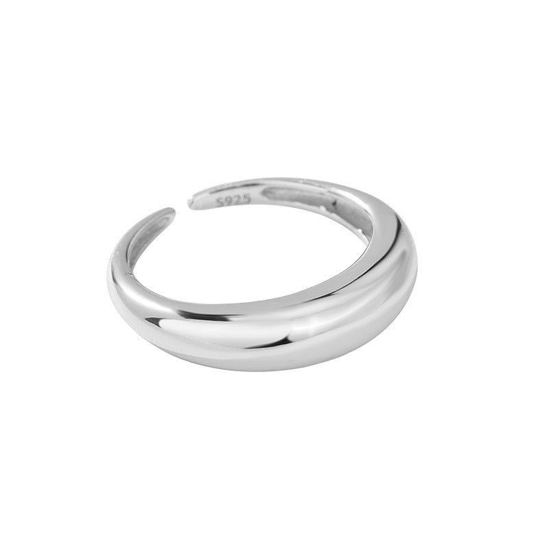 Minimalist Medium Large Adjustable Ring