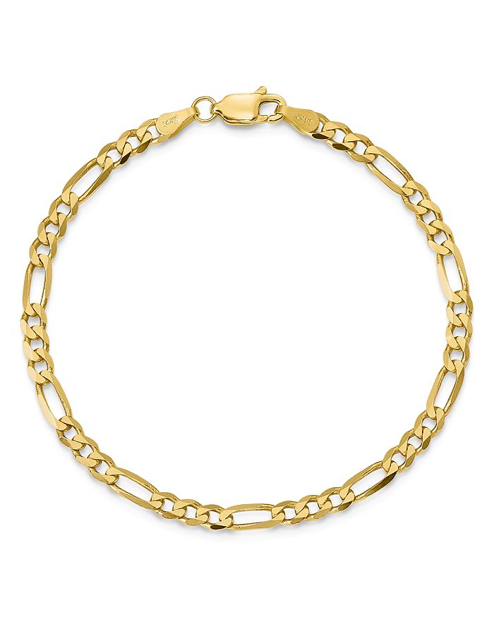 Flat Figaro Chain Bracelet