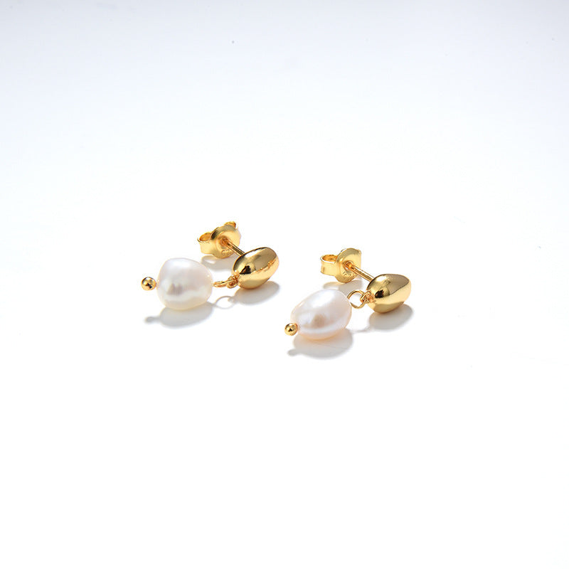 Lovely Pearl Drop Earrings