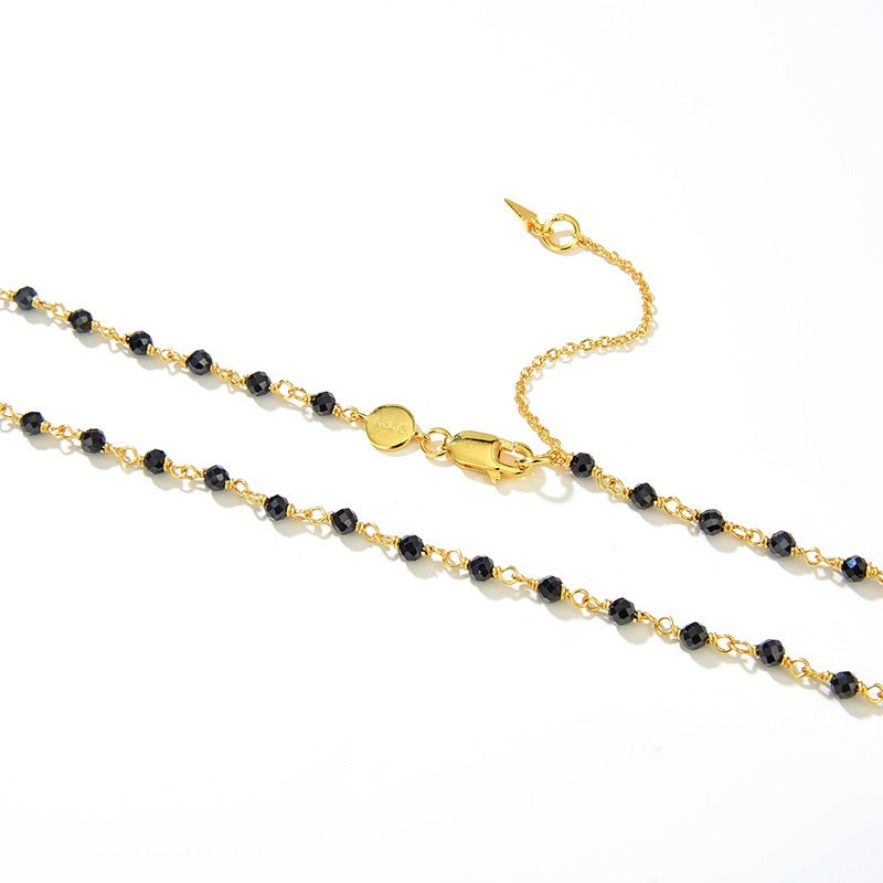 Minimalist Natural Spinel Gemstone Necklace