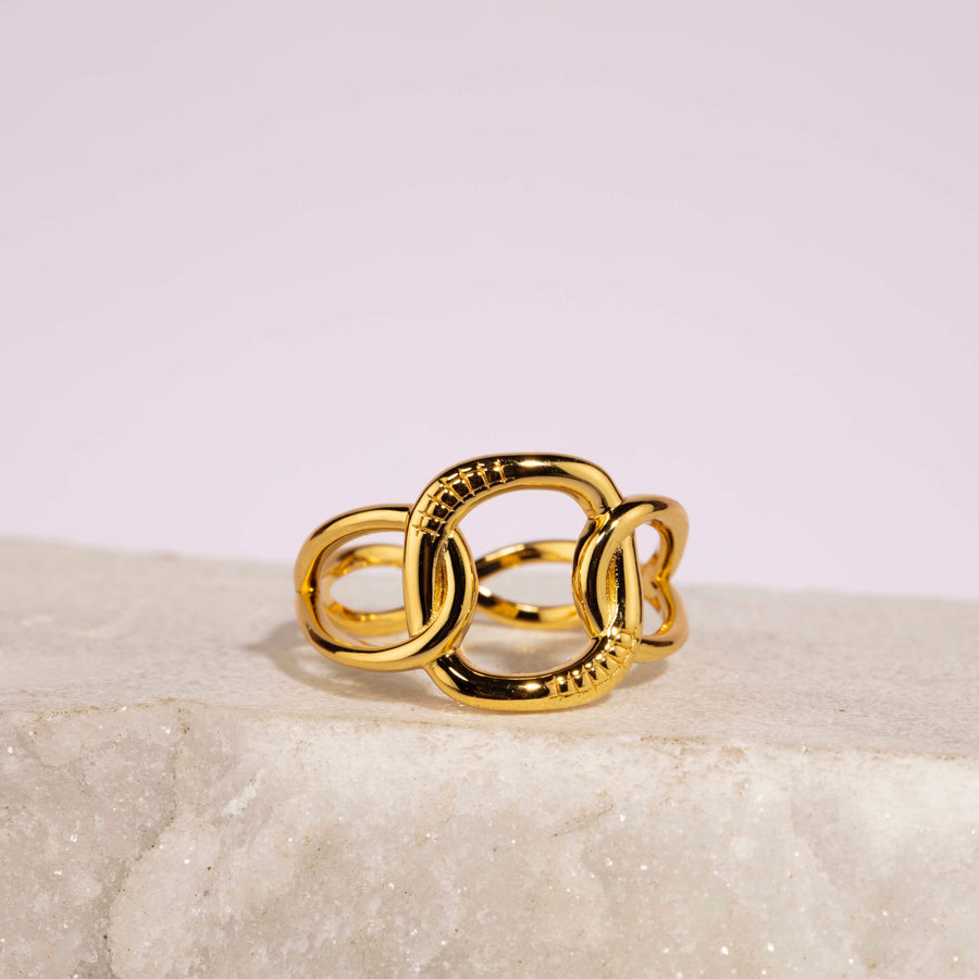 Geometric Hollowed Out Ring