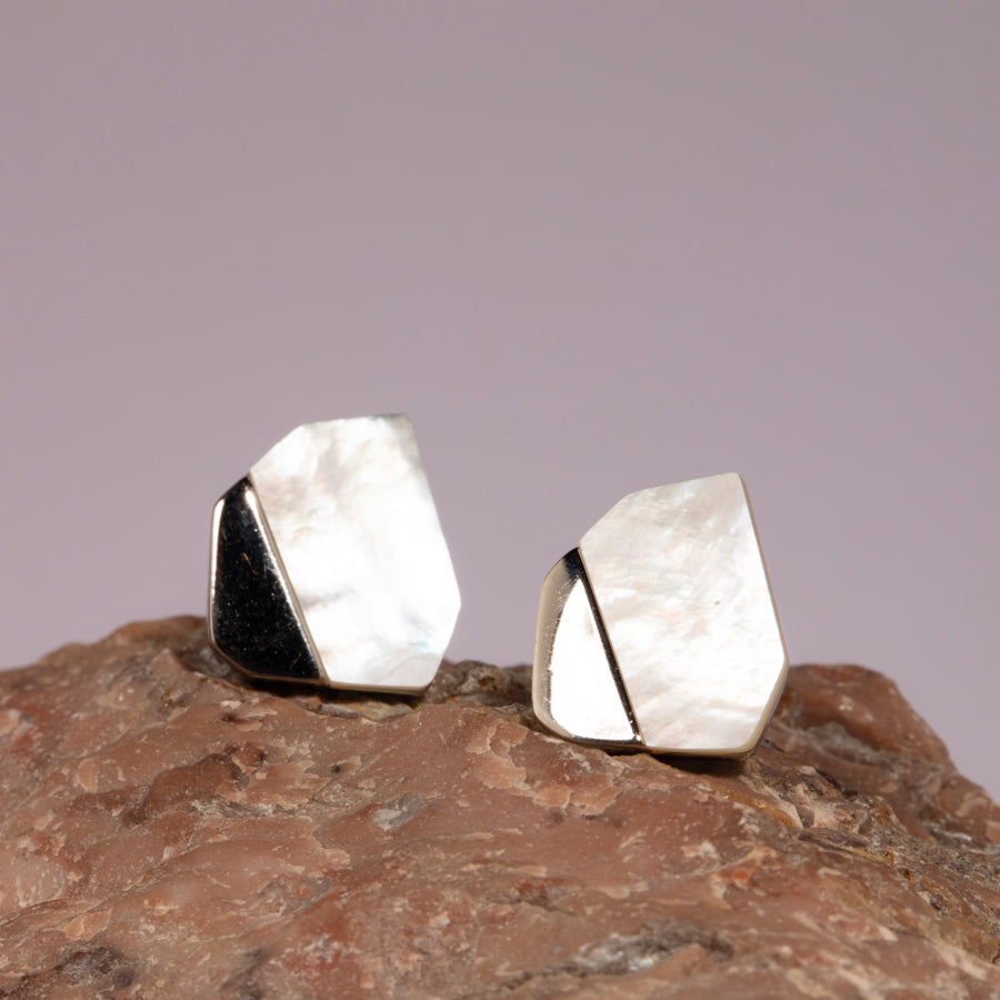 Stunning Mother of Pearl Studs