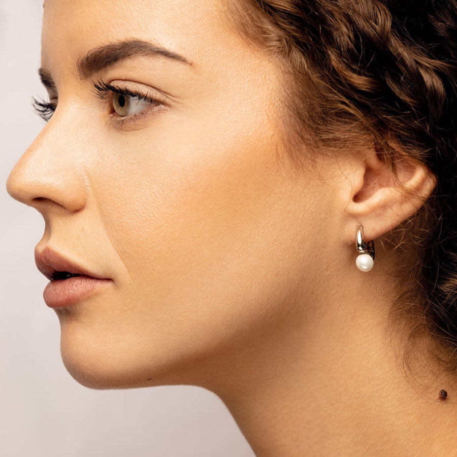 Trendy and Chic Pearl Earrings