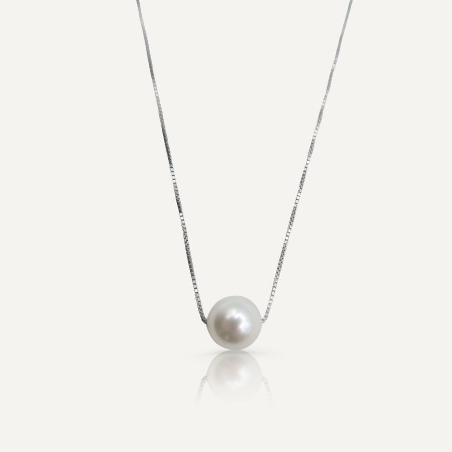 Collier pendentif perle minimaliste