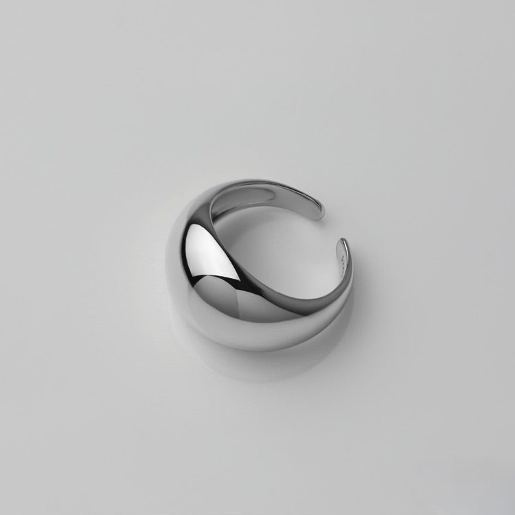 Stylish Minimalist Chunky Open Ring