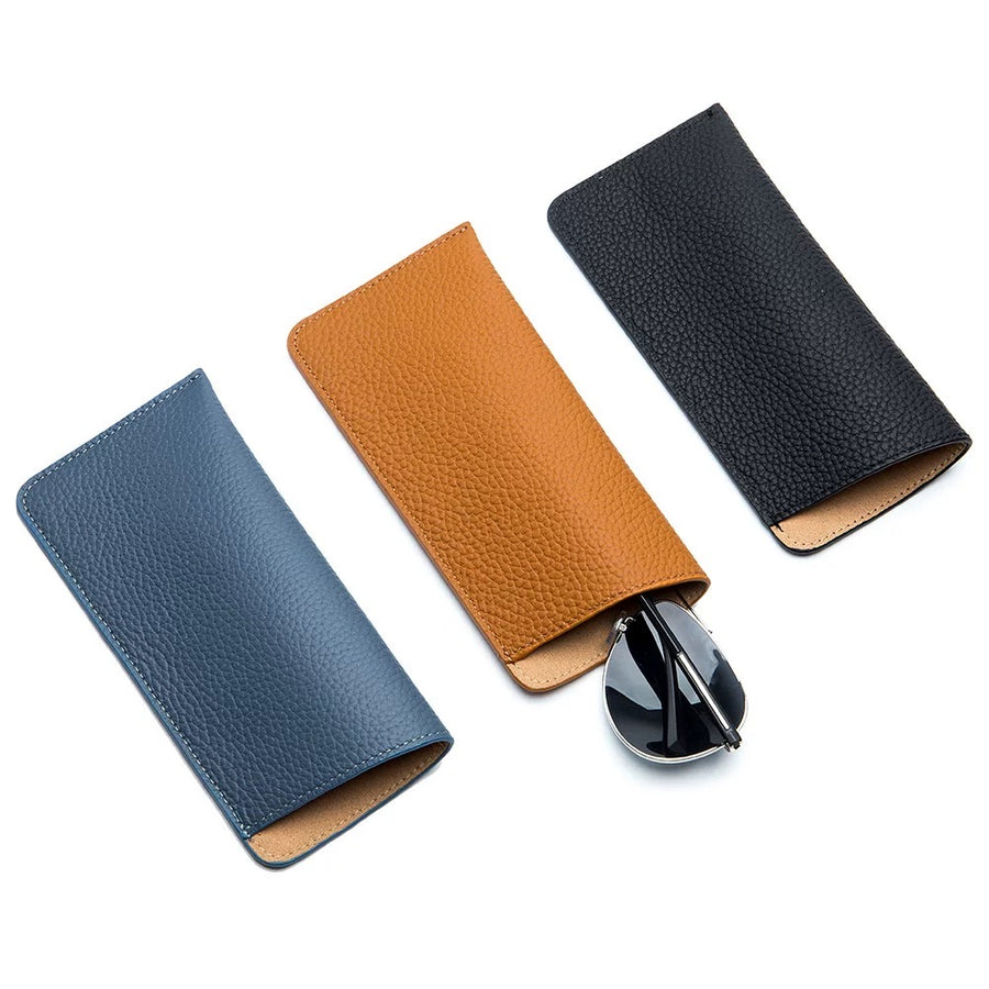 Timeless Granulated Calf Leather Eyewear Case