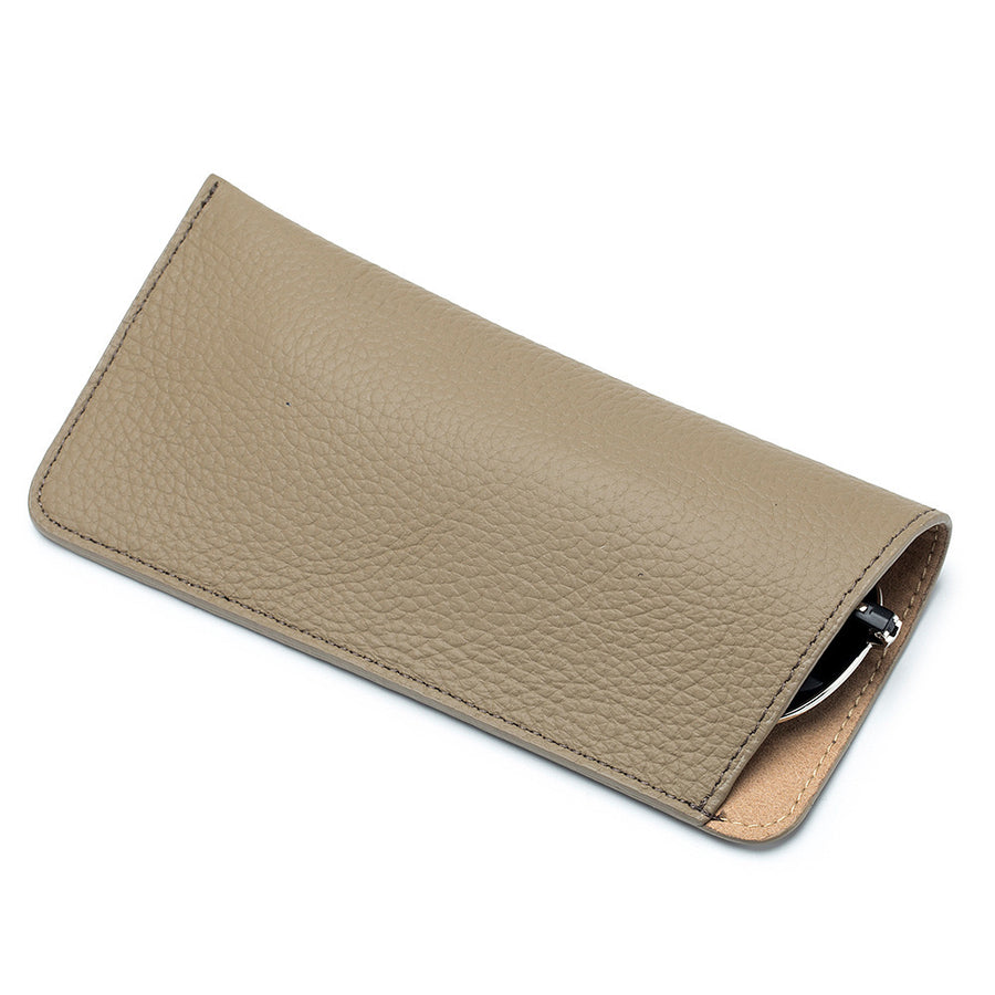 Timeless Granulated Calf Leather Eyewear Case