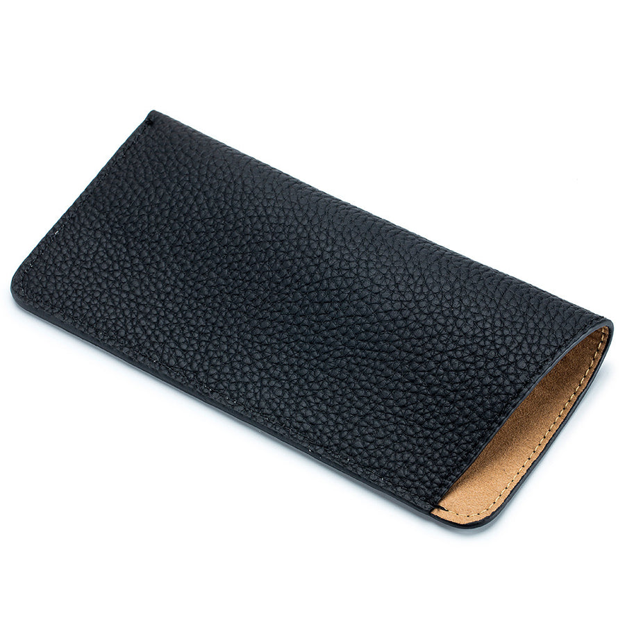 Timeless Granulated Calf Leather Eyewear Case