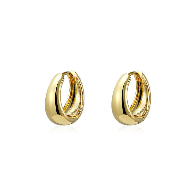 Mini Round Hoop Earrings