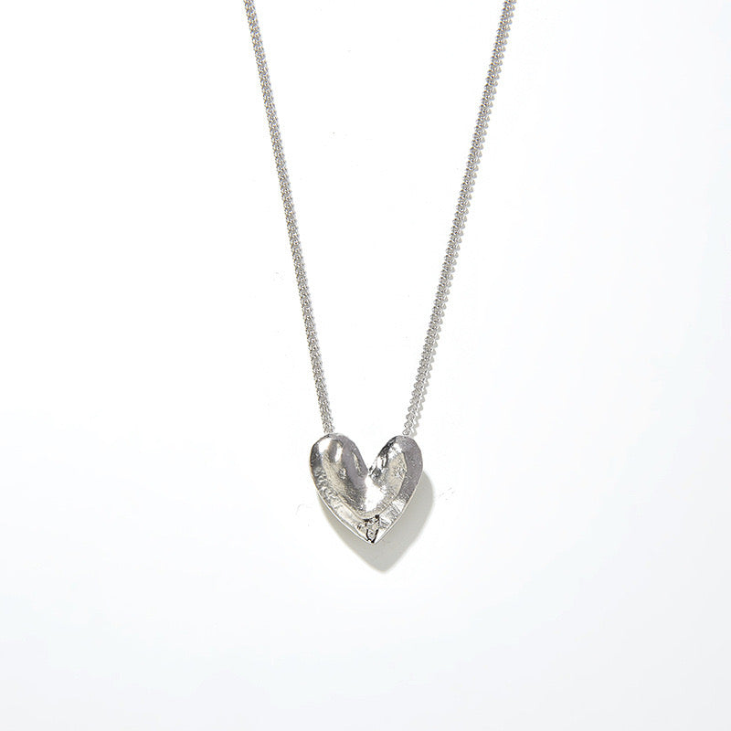 Splendid Heart Necklace in Vermeil